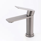 Gun Metal Square Basin Mixer Tap