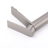 Gun Metal Square Basin Mixer Tap