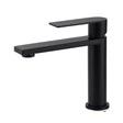 Matt Black Square Short Basin Mixer Tap image 1