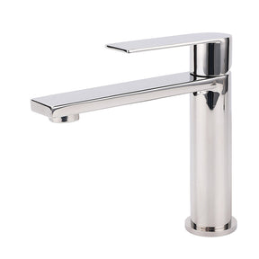Polished Chrome Square Short Basin Mixer Tap image 1