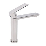 Polished Chrome Square Short Basin Mixer Tap image 3