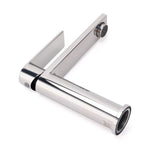 Polished Chrome Square Short Basin Mixer Tap image 5
