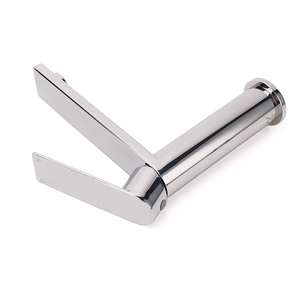 Polished Chrome Square Short Basin Mixer Tap image 6