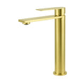 Tall Basin Mixer Tap, Brushed Gold