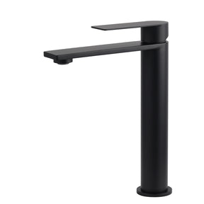 Tall Basin Mixer Tap, Matte Black