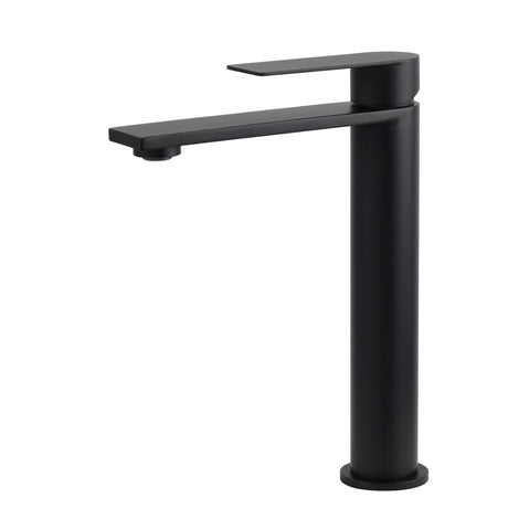 Tall Basin Mixer Tap, Matte Black