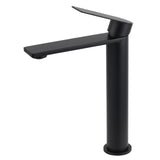 Tall Basin Mixer Tap, Matte Black