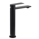 Tall Basin Mixer Tap, Matte Black