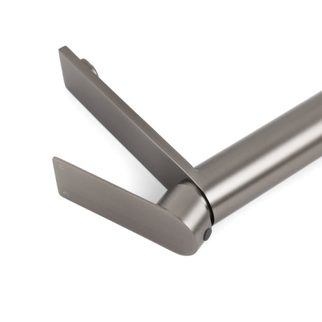 Tall Basin Mixer Tap, Square, Gun Metal