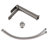 Tall Basin Mixer Tap, Square, Gun Metal