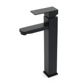 Tall Basin Mixer Tap, Matte Black
