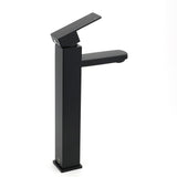 Tall Basin Mixer Tap, Matte Black