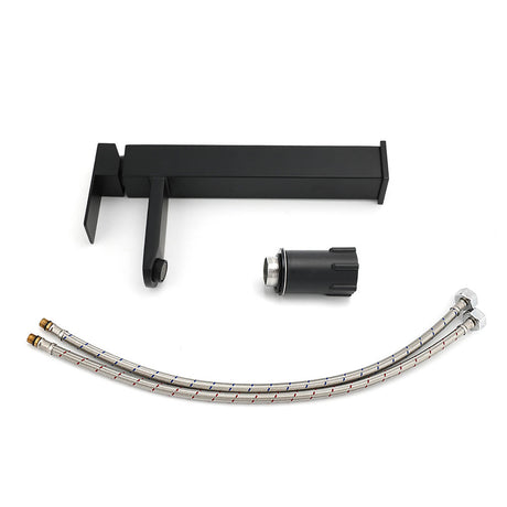 Tall Basin Mixer Tap, Matte Black