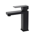 Matt Black Square Basin Mixer Tap
