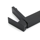 Matt Black Square Basin Mixer Tap