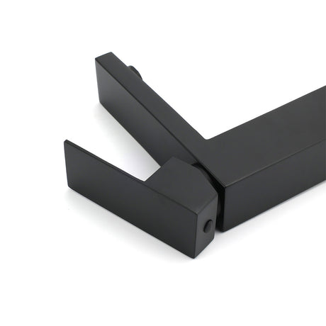 Matt Black Square Basin Mixer Tap
