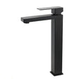 Tall Vessel Basin Mixer Tap, Matte Black