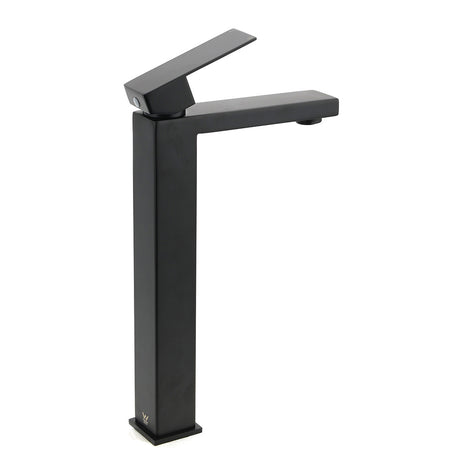 Tall Vessel Basin Mixer Tap, Matte Black