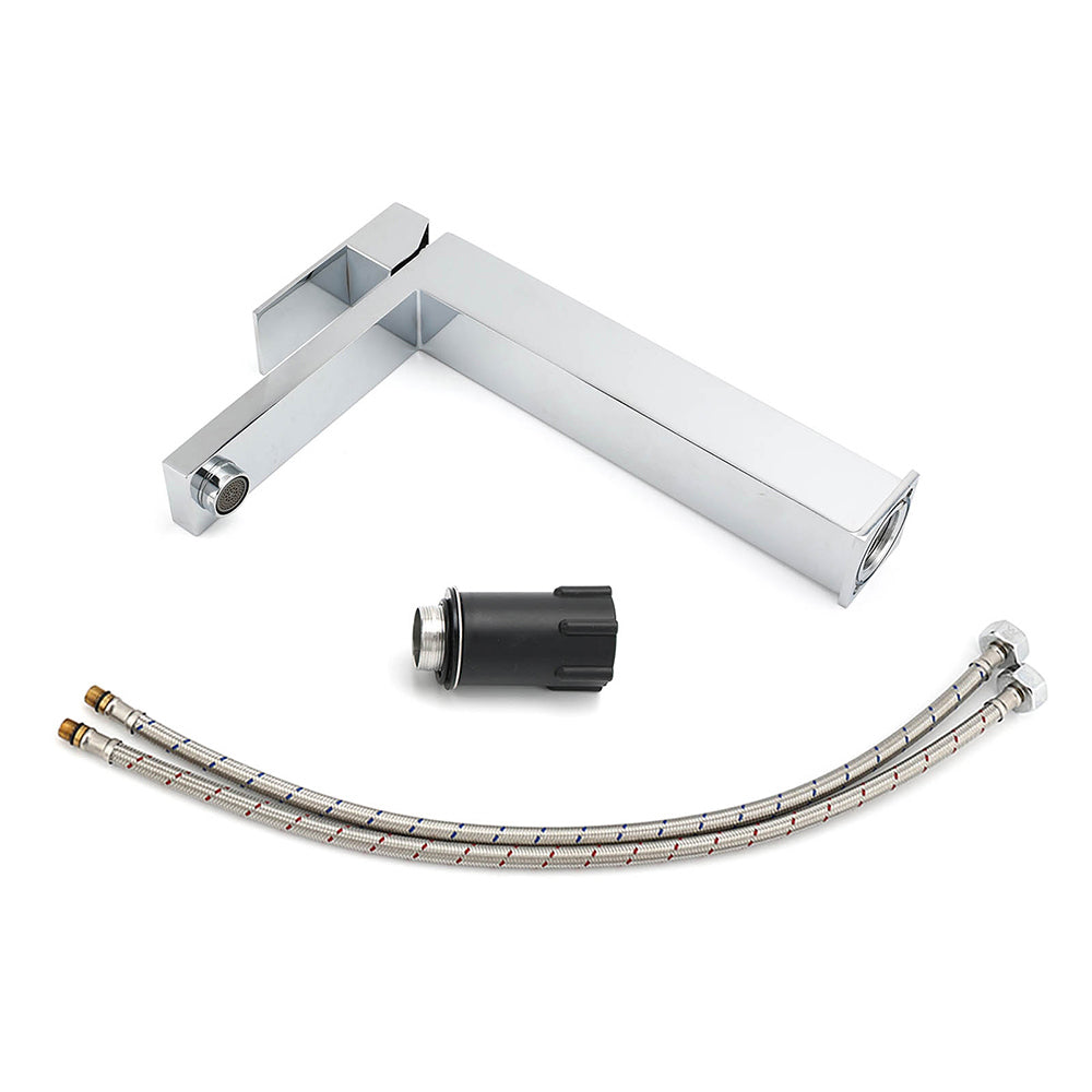 Tall Vessel Basin Mixer Tap, Chrome