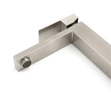 Tall Vessel Basin Mixer Tap, Brushed Nickel