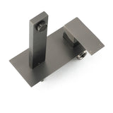 Wall Mounted Basin Mixer Tap Set, Square, Gun Metal