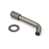 Gun Metal Grey Round Swivel Bath Spout image 5