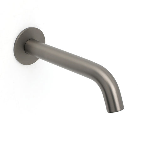 Gun Metal Grey Round Curved Bath Spout image 3