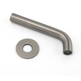 Gun Metal Grey Round Curved Bath Spout image 6