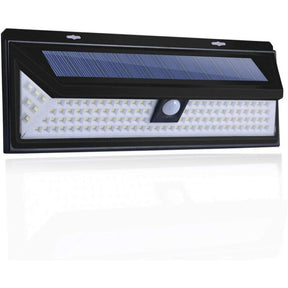 118 LED solar wall light 1000 lumen with PIR motion sensor IP65