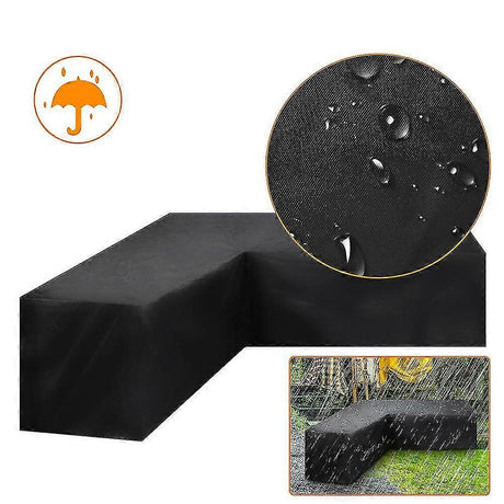 L Shape Corner Sofa Cover Waterproof 260 x 192 x 82cm