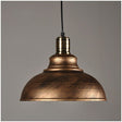 Set of two industrial pendant lights in silver