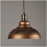 Set of two industrial pendant lights in silver