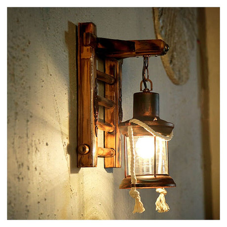 Vintage Industrial Iron Wall Light E27 outdoor wall lamp 1