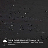 Rectangular Table Cover Oxford 210D Black 215 x 135 x 75cm