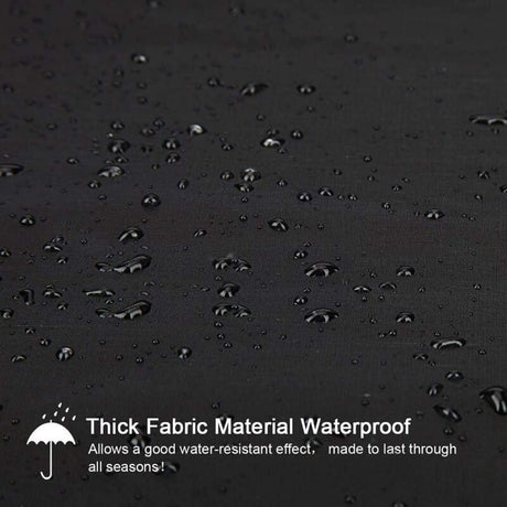 Rectangular Table Cover Oxford 210D Black 215 x 135 x 75cm