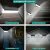 Solar Wall Light 118 LED Motion Sensor IP65 1000 Lumens outdoor light 3