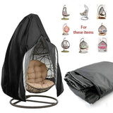Hanging Egg Chair Cover Oxford 210D, Black 230 x 200cm
