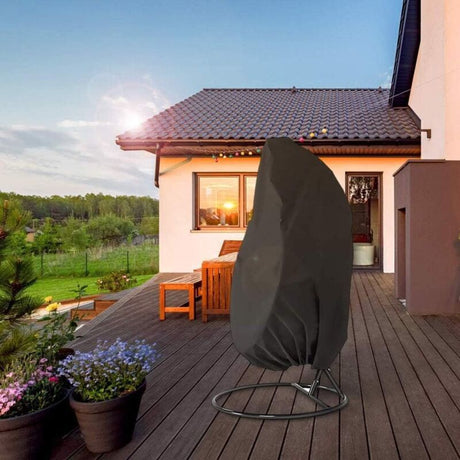 Hanging Egg Chair Cover Oxford 210D, Black 230 x 200cm