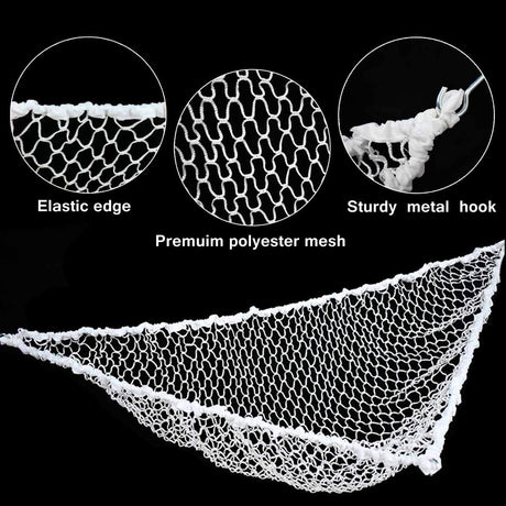 Triangle corner storage net structure