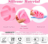 Three piece cactus silicone fondant mould set