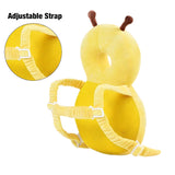 Head protector cushion back and head padding