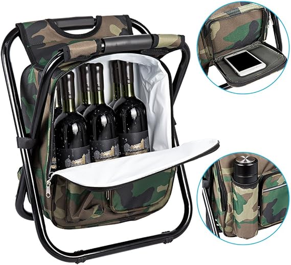 Kata Tjuta Compact Folding Camp Chair, Camouflage
