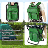 Kings Canyon Folding Camp Chair with Fishing Rod Holder, Military Green