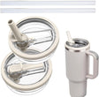 Flip straw replacement lids for 40oz tumbler, 2 pack