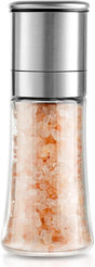 Marsala single glass salt or pepper grinder with ceramic core