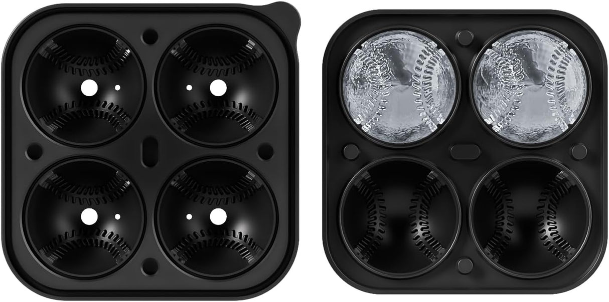 Barrea Ice Mould, Baseball Sphere, 2.2 Inch