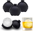 Patria set of four golf ball shaped silicone sphere ice moulds