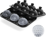 Camp silicone golf ball sphere ice mould making 2.2 inch ice balls