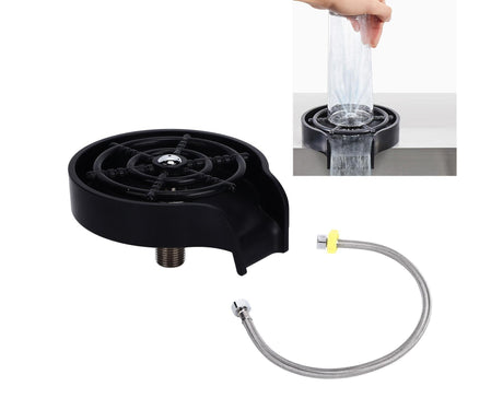 Bar glass rinser for cleaning glasses and bottles - view 1