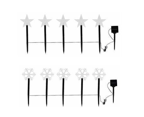 Solar Garden Stake Lights, Warm White